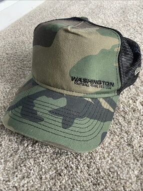Camo Washington Football Team (Redskins) Trucker Hat